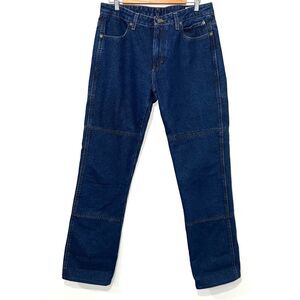 Draggin Jeans Women's Utility Kevlar Motorcycle Jean - Dark Wash 10